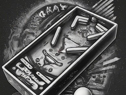 pinball-black-n-white