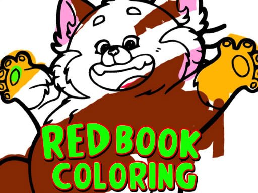 red-coloring-book